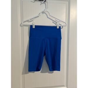 Aerie Chill. Play. Move. Blue Biker Shorts – Size Small